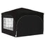 Pop-up Festtelt 290 x 290 x 245 cm Sort