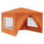 Pop-up Festtelt 290 x 290 x 245 cm Orange