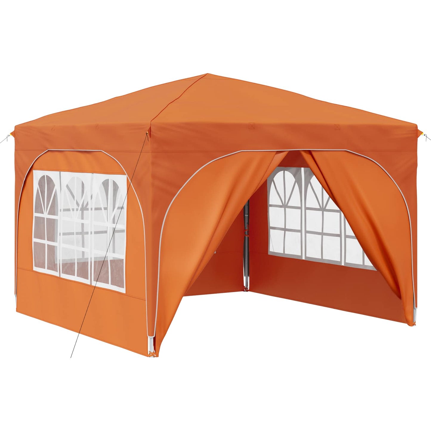 Pop-up Festtelt 290 x 290 x 245 cm Orange