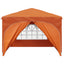 Pop-up Festtelt 290 x 290 x 245 cm Orange