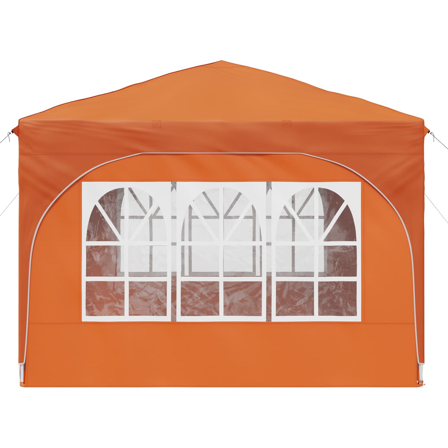 Pop-up Festtelt 290 x 290 x 245 cm Orange