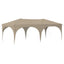 Pop-up Festtelt 575 x 288 x 245 cm Cremefarvet Oxford stof