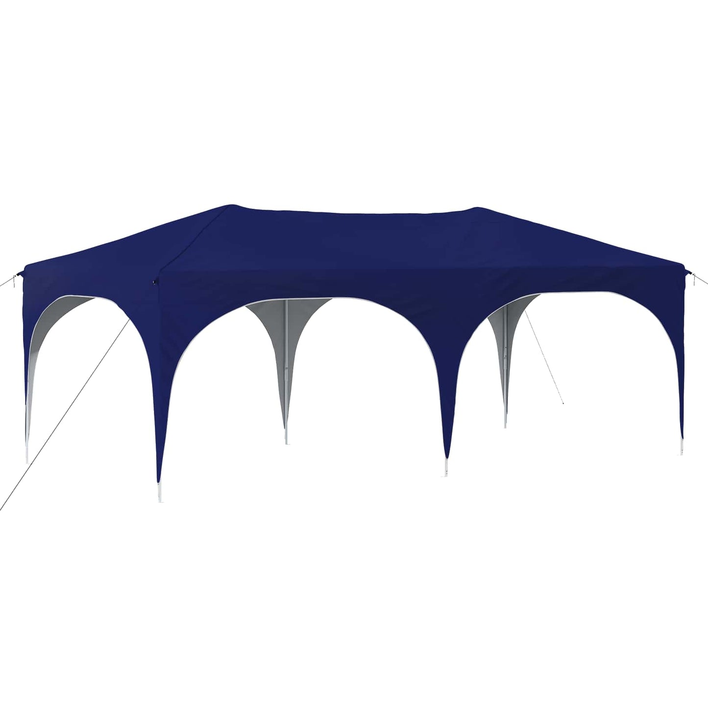 Pop-up Festtelt 575 x 288 x 245 cm Blå Oxford stof