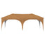 Pop-up Festtelt 575 x 288 x 245 cm Beige Oxford stof