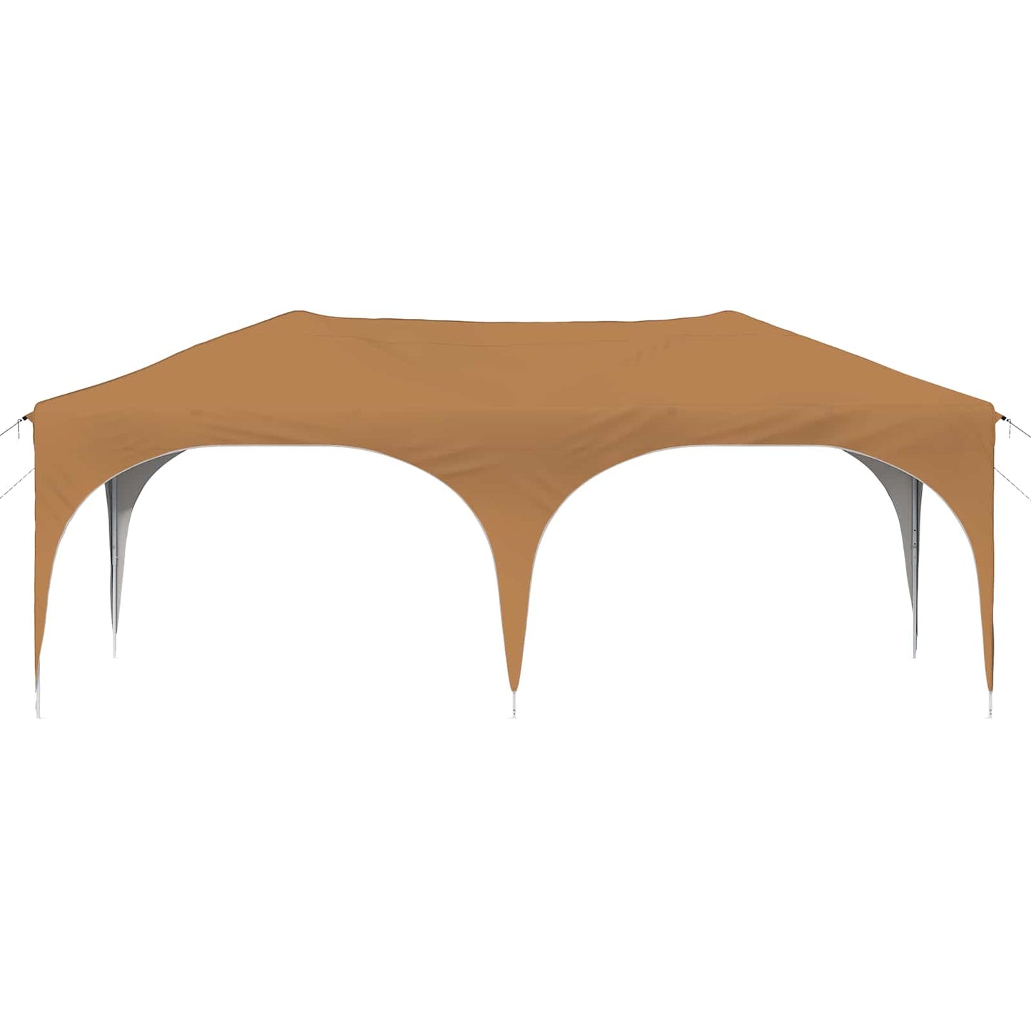 Pop-up Festtelt 575 x 288 x 245 cm Beige Oxford stof