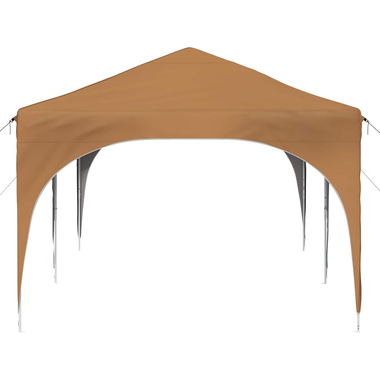 Pop-up Festtelt 575 x 288 x 245 cm Beige Oxford stof