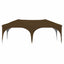 Pop-up Festtelt 575 x 288 x 245 cm Gråbrun Oxford stof