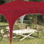 Pop-up Festtelt 575 x 288 x 245 cm Bordeaux Oxford stof