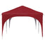 Pop-up Festtelt 575 x 288 x 245 cm Bordeaux Oxford stof