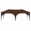 Pop-up Festtelt 575 x 288 x 245 cm Brun Oxford stof