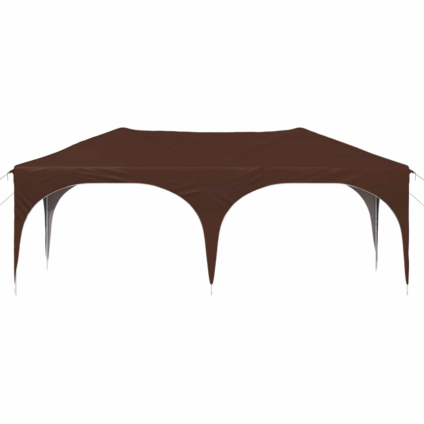 Pop-up Festtelt 575 x 288 x 245 cm Brun Oxford stof