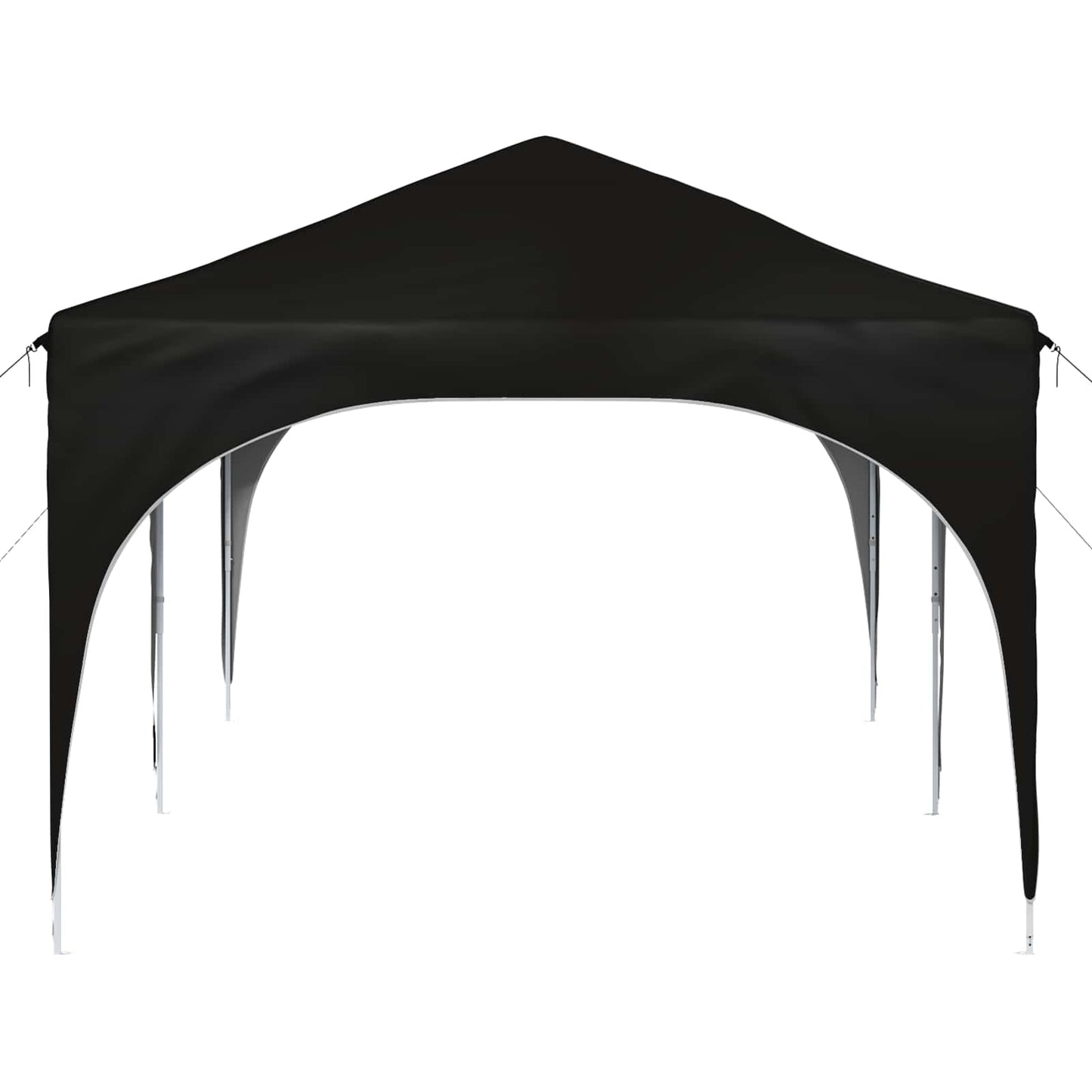 Pop-up Festtelt 575 x 288 x 245 cm Sort Oxford stof