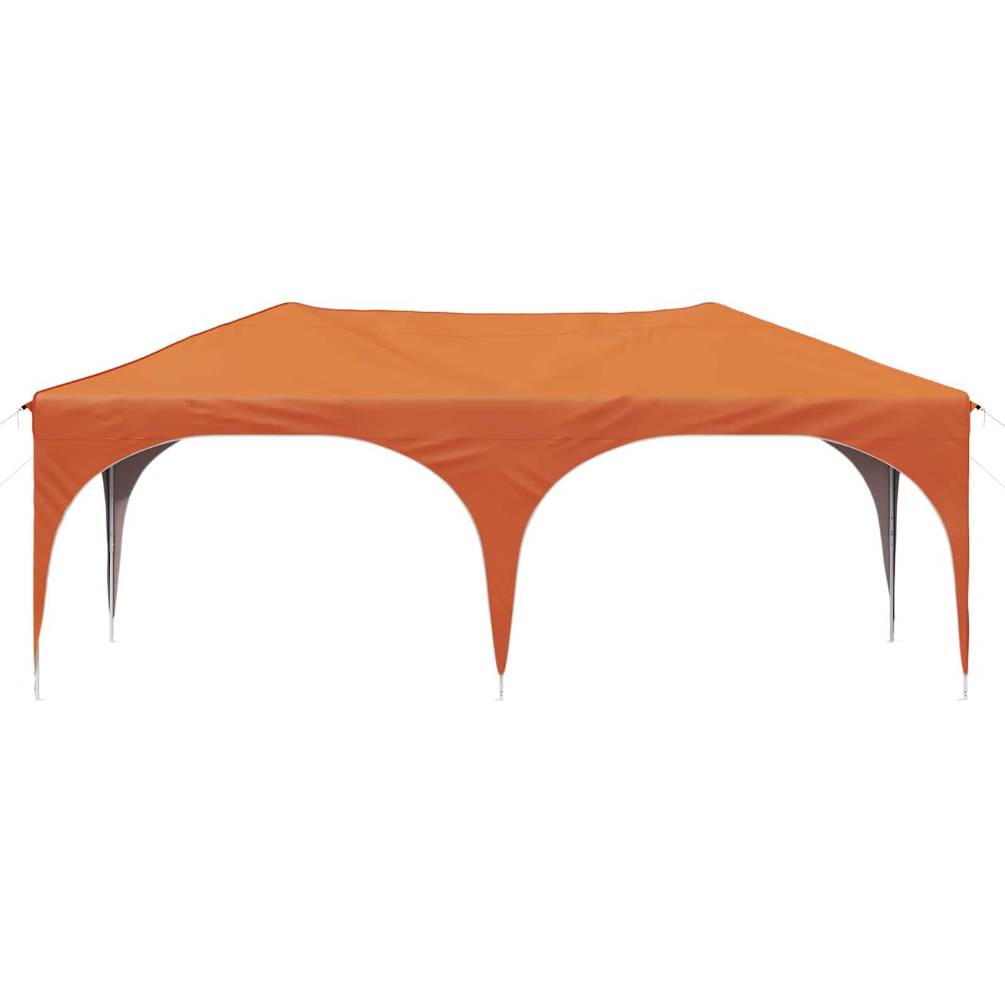 Pop-up Festtelt 575 x 288 x 245 cm Orange Oxford stof