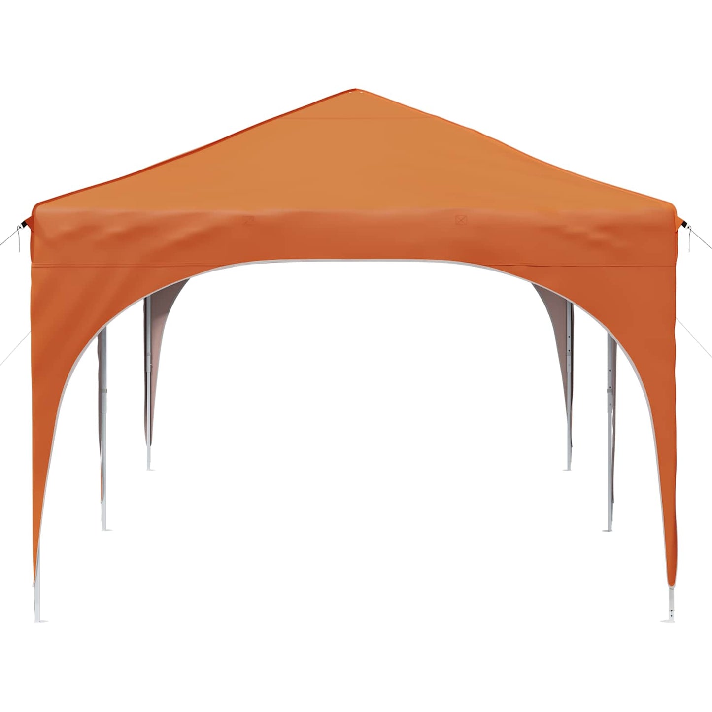 Pop-up Festtelt 575 x 288 x 245 cm Orange Oxford stof