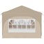 Pop-up Festtelt 575 x 288 x 245 cm Cremefarvet Oxford stof