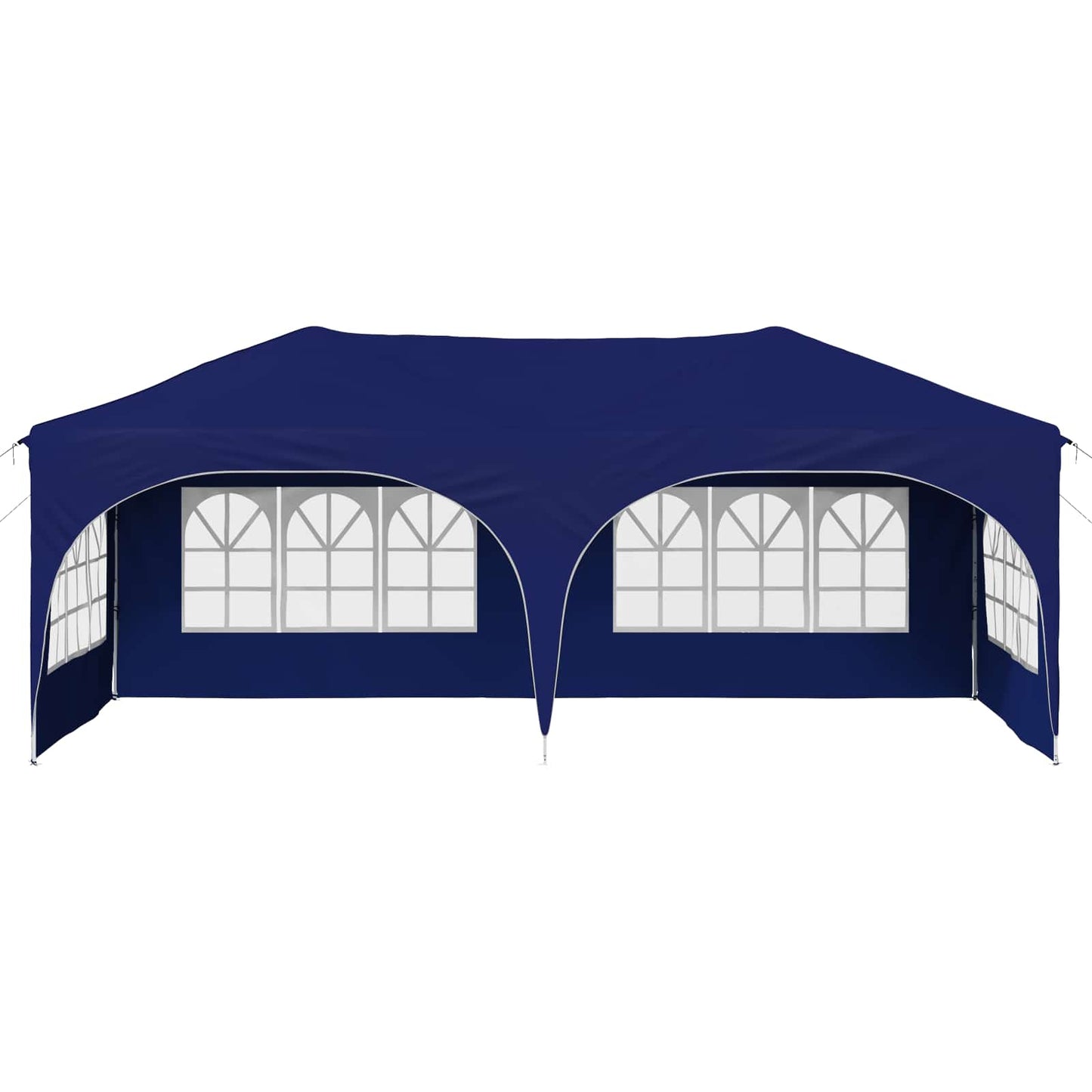 Pop-up Festtelt 575 x 288 x 245 cm Blå Oxford stof
