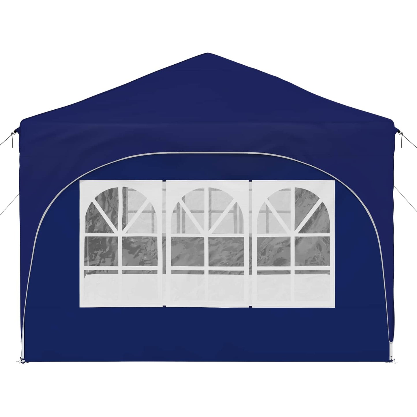 Pop-up Festtelt 575 x 288 x 245 cm Blå Oxford stof