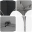 Pop-up Festtelt 575 x 288 x 245 cm Antracit Oxford stof