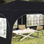 Pop-up Festtelt 575 x 288 x 245 cm Antracit Oxford stof
