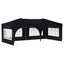 Pop-up Festtelt 575 x 288 x 245 cm Antracit Oxford stof