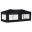 Pop-up Festtelt 575 x 288 x 245 cm Antracit Oxford stof