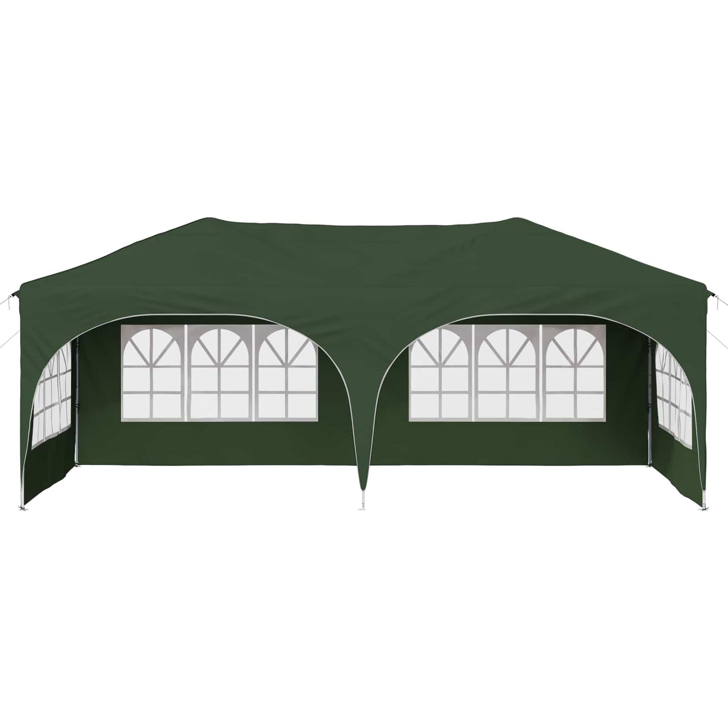 Pop-up Festtelt 575 x 288 x 245 cm Grøn Oxford stof