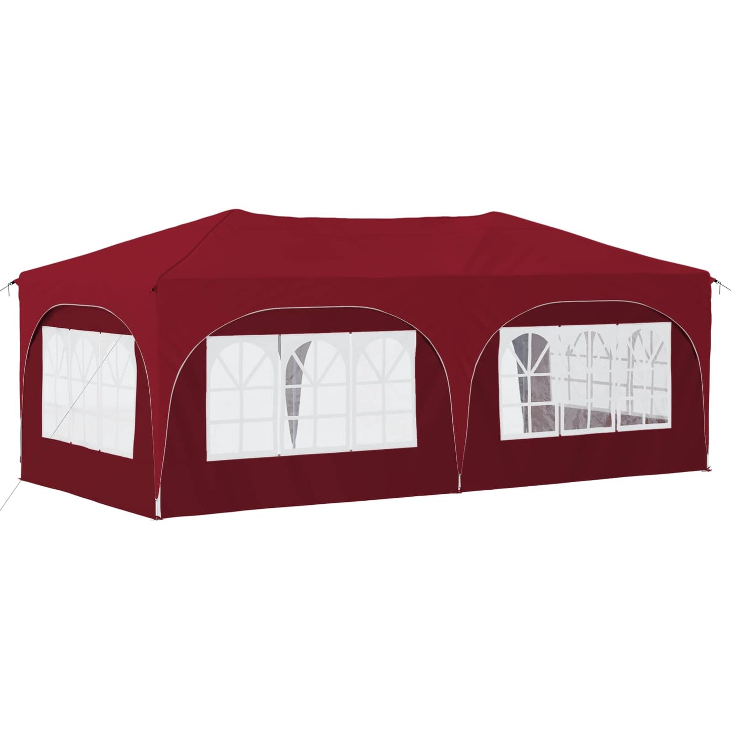 Pop-up Festtelt 575 x 288 x 245 cm Bordeaux Oxford stof