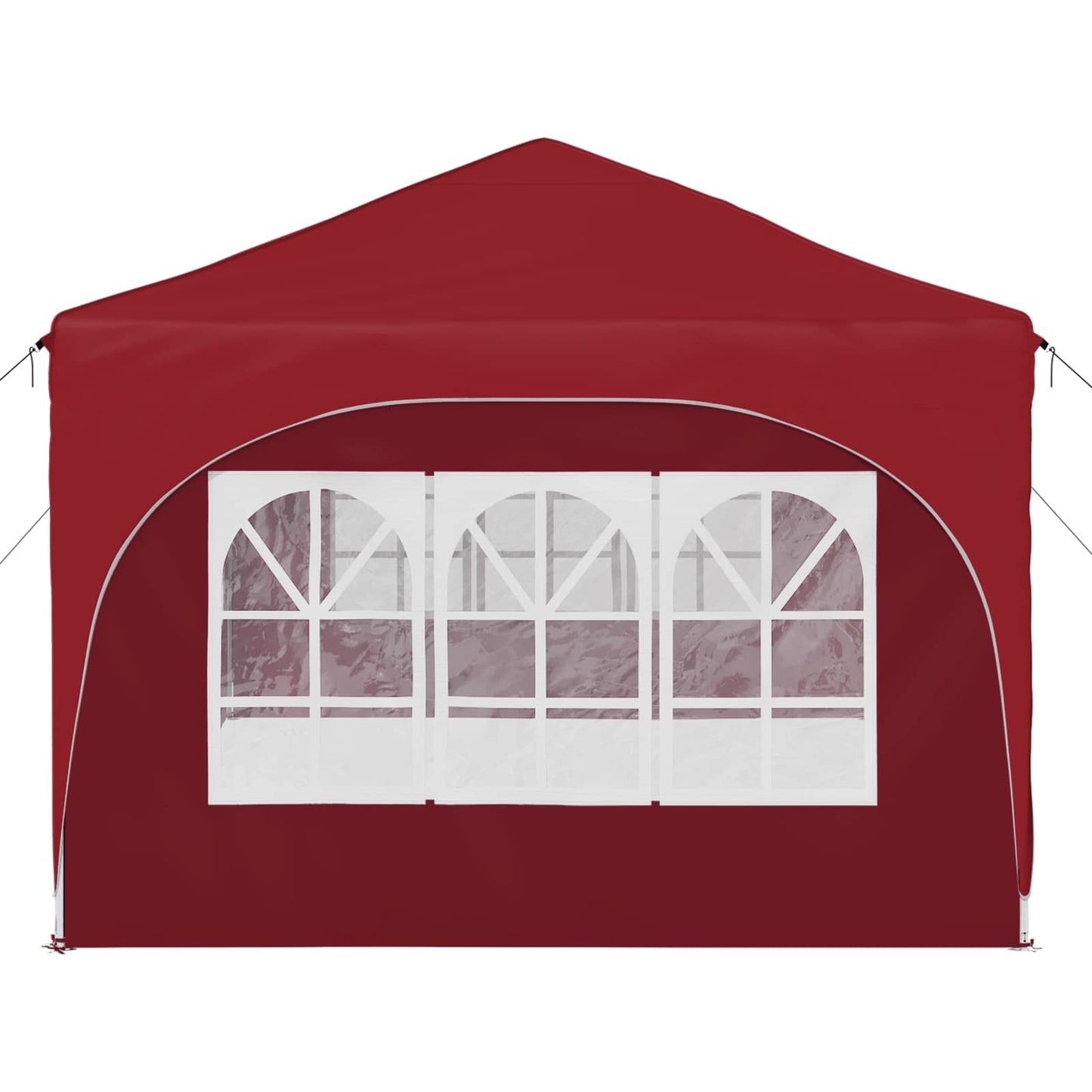 Pop-up Festtelt 575 x 288 x 245 cm Bordeaux Oxford stof