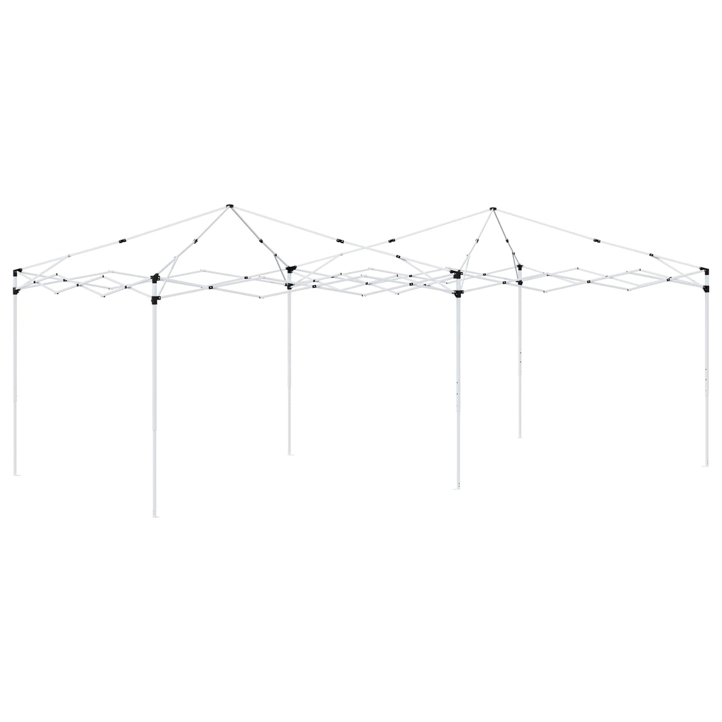 Pop-up Festtelt 575 x 288 x 245 cm Brun Oxford stof