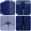 Pop-up Festtelt 575 x 288 x 245 cm Blå Oxford stof