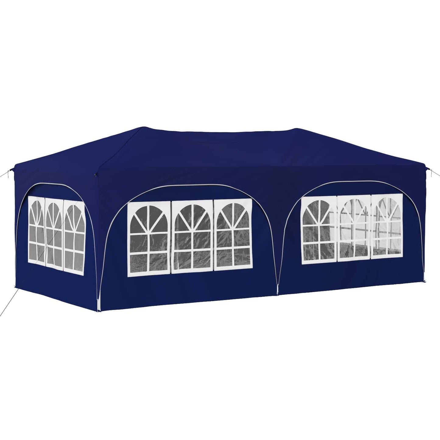 Pop-up Festtelt 575 x 288 x 245 cm Blå Oxford stof