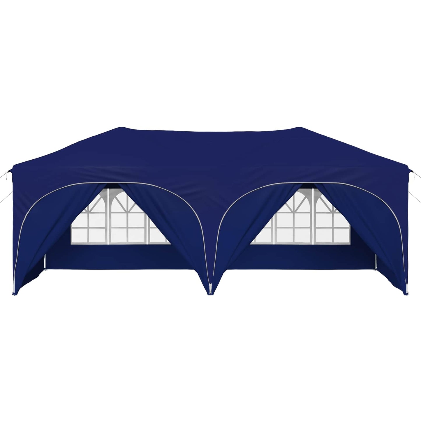 Pop-up Festtelt 575 x 288 x 245 cm Blå Oxford stof