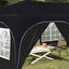Pop-up Festtelt 575 x 288 x 245 cm Antracit Oxford stof