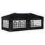 Pop-up Festtelt 575 x 288 x 245 cm Antracit Oxford stof