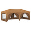 Pop-up Festtelt 575 x 288 x 245 cm Beige Oxford stof