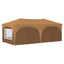 Pop-up Festtelt 575 x 288 x 245 cm Beige Oxford stof