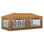 Pop-up Festtelt 575 x 288 x 245 cm Beige Oxford stof