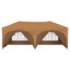 Pop-up Festtelt 575 x 288 x 245 cm Beige Oxford stof