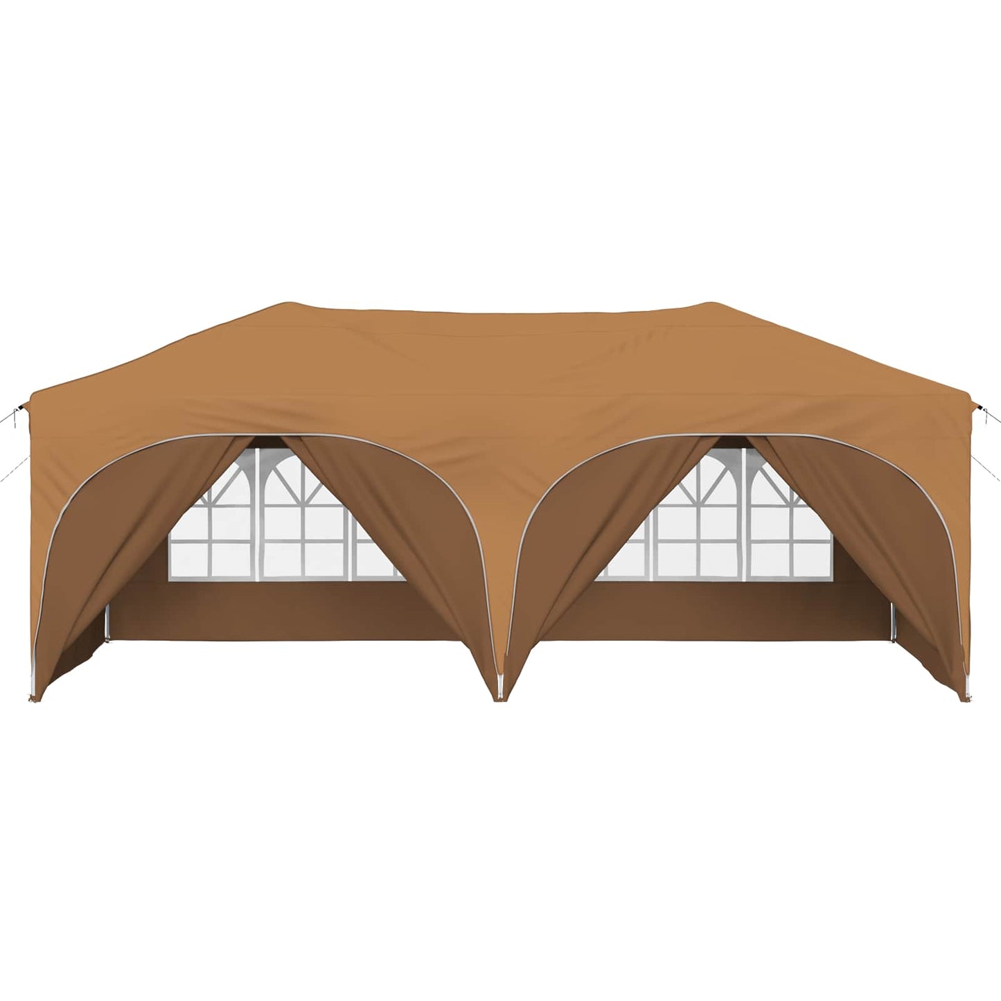 Pop-up Festtelt 575 x 288 x 245 cm Beige Oxford stof