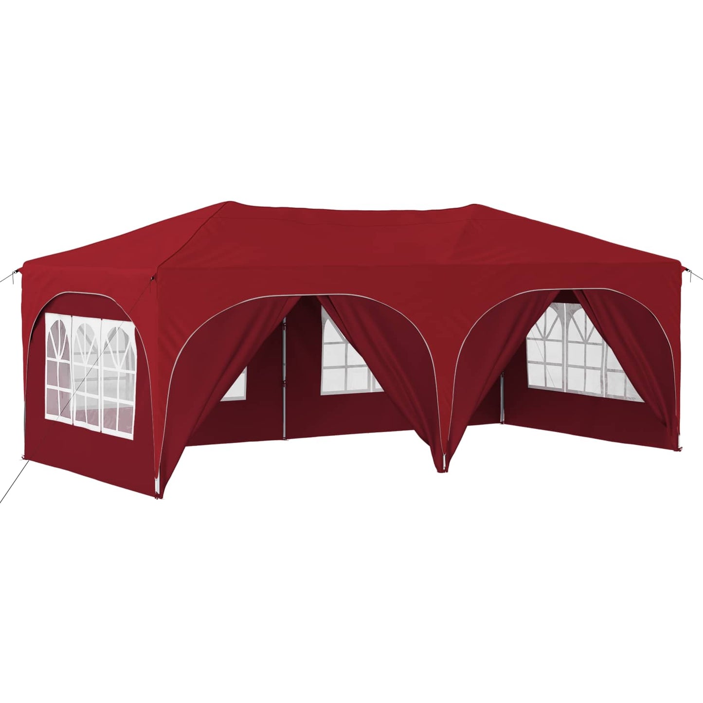 Pop-up Festtelt 575 x 288 x 245 cm Bordeaux Oxford stof