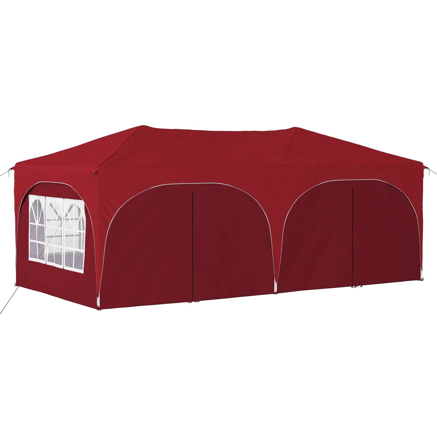 Pop-up Festtelt 575 x 288 x 245 cm Bordeaux Oxford stof