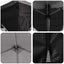 Pop-up Festtelt 575 x 288 x 245 cm Sort Oxford stof