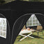 Pop-up Festtelt 575 x 288 x 245 cm Sort Oxford stof
