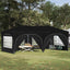 Pop-up Festtelt 575 x 288 x 245 cm Sort Oxford stof
