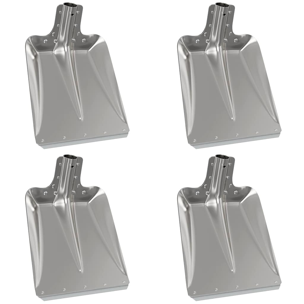 Skovlhoved 4 pcs Sølv 43 x 32,5 cm Aluminium