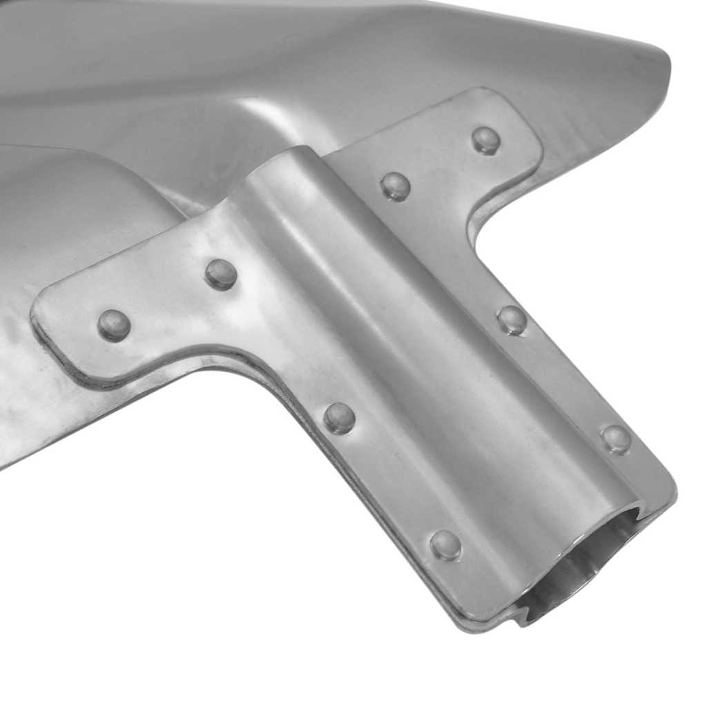 Skovlhoved 4 pcs Sølv 45 x 38 cm Aluminium