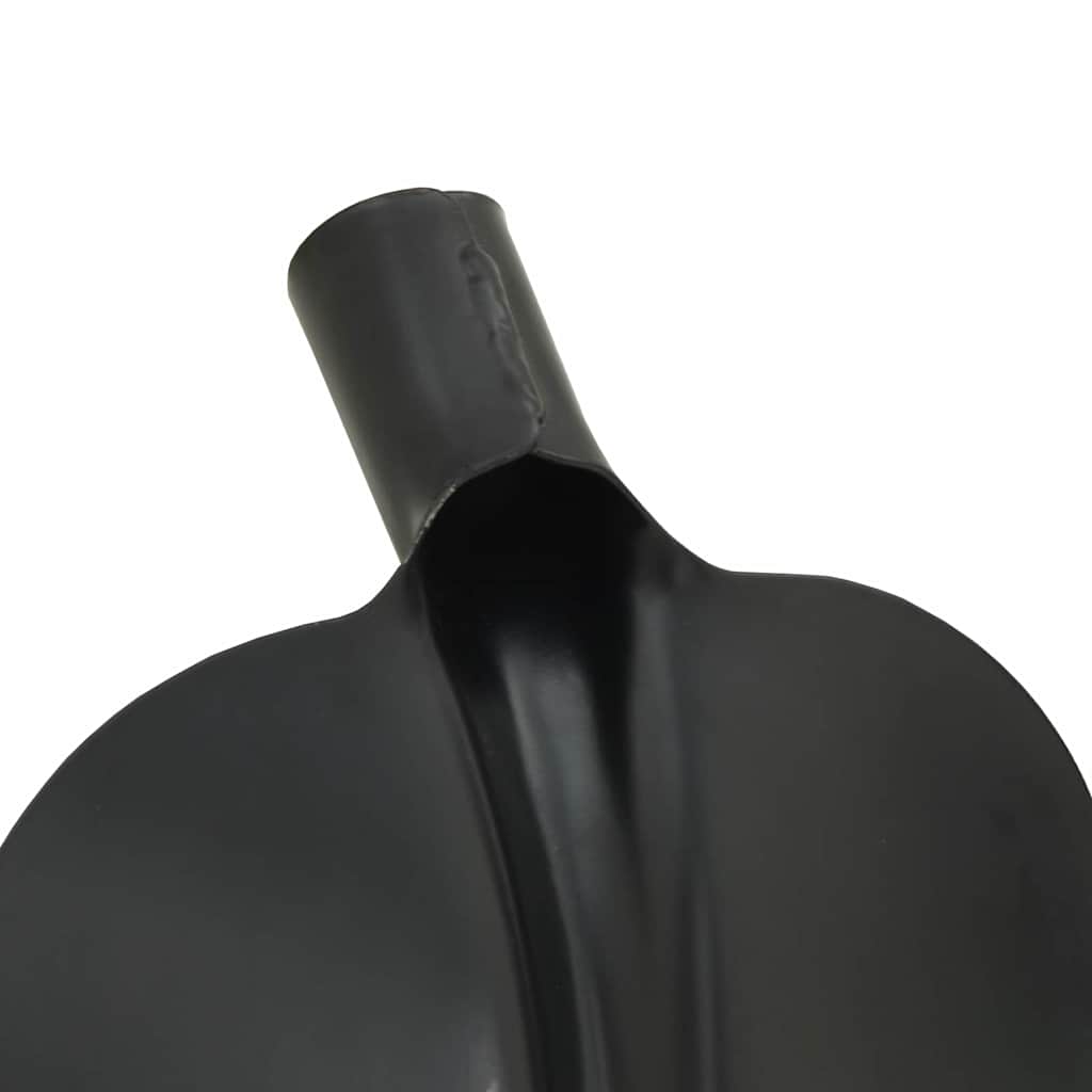 Skovlhoved 4 pcs Sort 34,5 x 24 cm Pulverlakeret stål