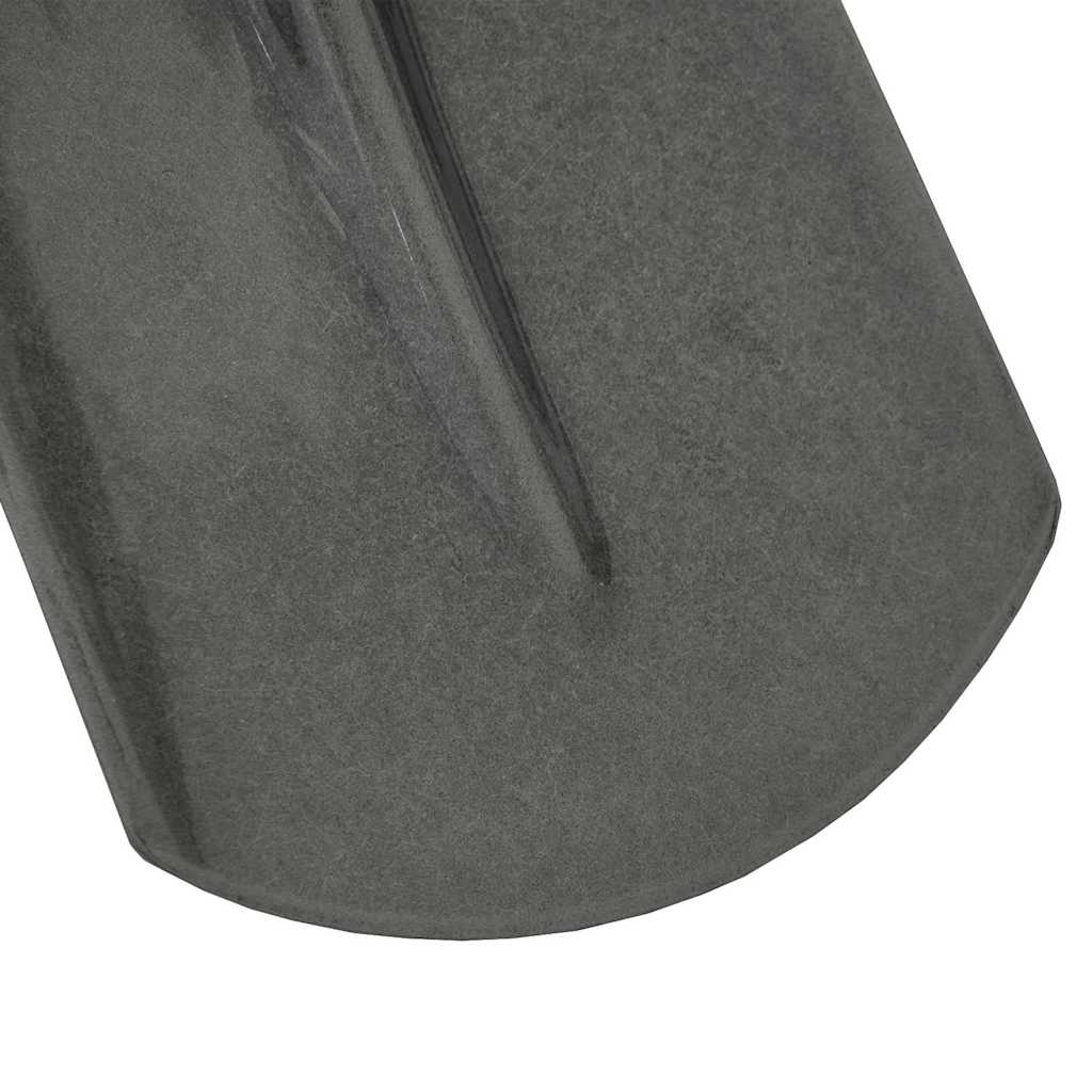 Skovlhoved 4 pcs Sølv 33 x 21 cm Pulverlakeret stål