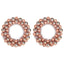 Jule Kugle Krans 2 pcs Rosenguld 33 x 33 x 7 cm Polystyren