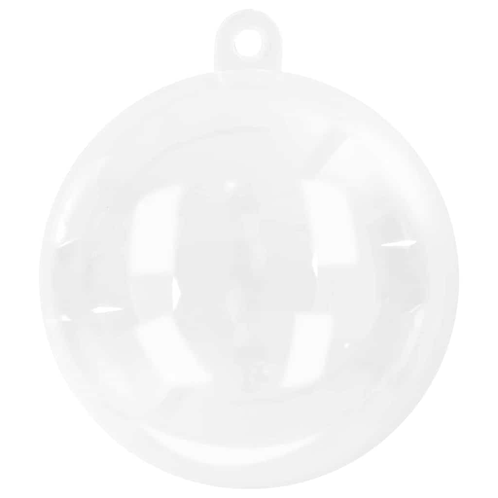 Jule Kuglesæt 100 pcs Transparent Ø 10 cm